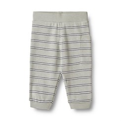 Wheat jersey pants Pete - Sea mist stripe